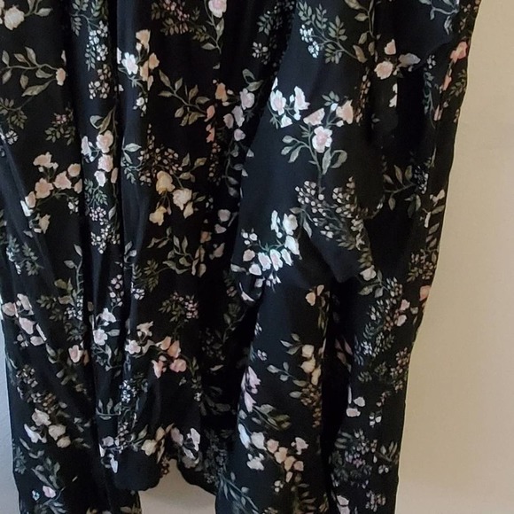 AMERICAN rag floral faux wrap dress plus size 2X - Picture 7 of 9